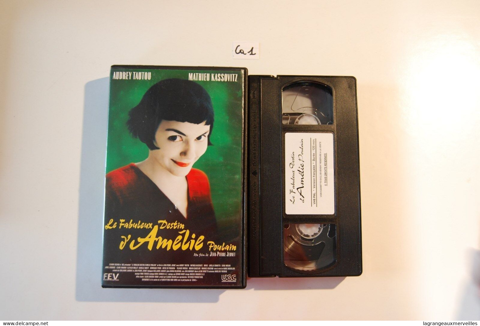 CA1 K7 VHS Le Fabuleux Destin D'Amélie Poulain - Romanticismo