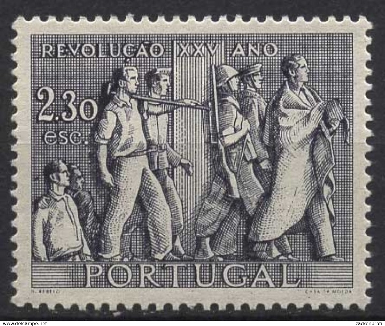Portugal 1951 25. Jahrestag Des Militärputsches 769 Mit Falz - Ungebraucht