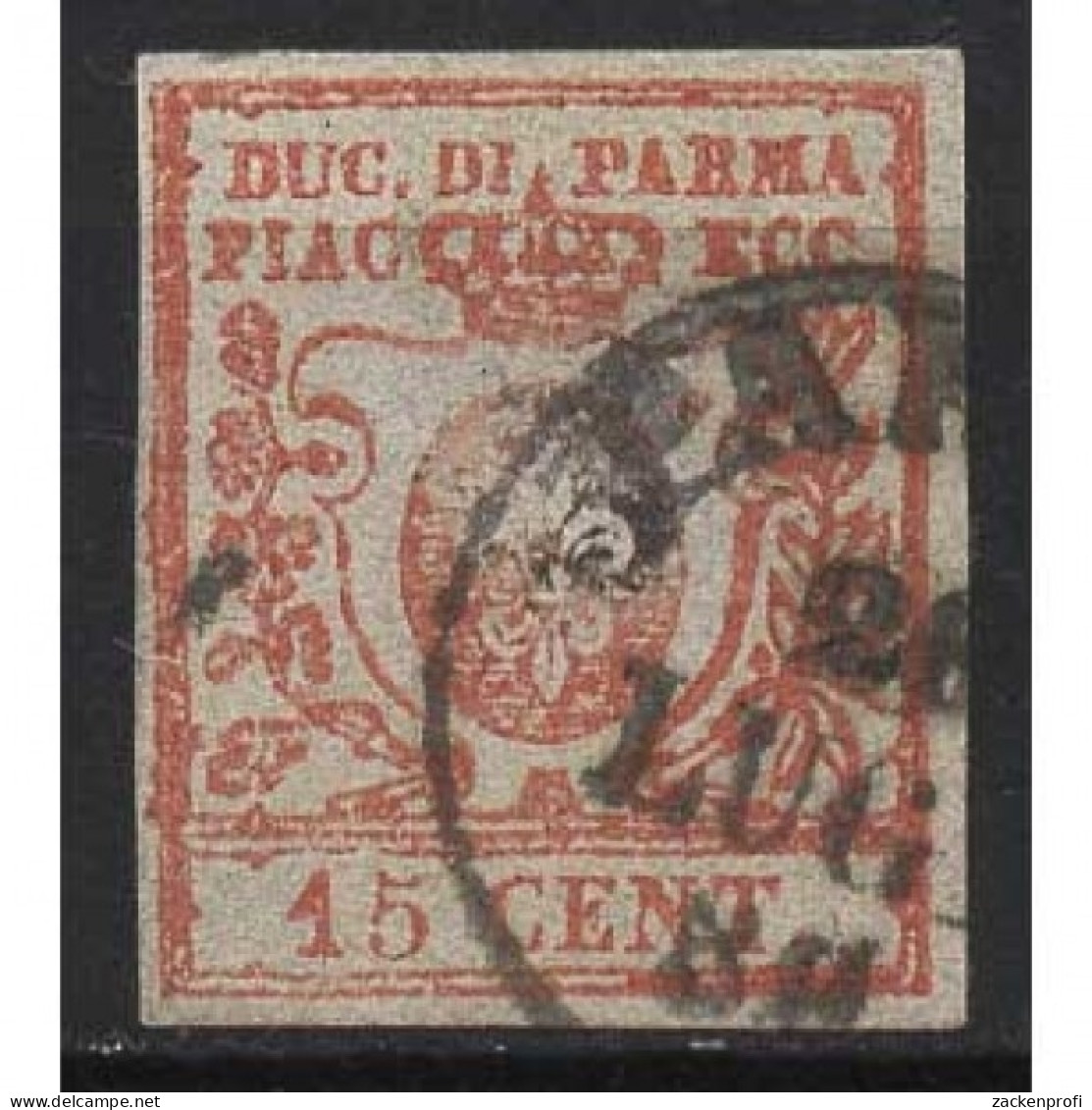 Italien Parma 1859 Neue Wappenzeichnung 9 Gestempelt - Parma