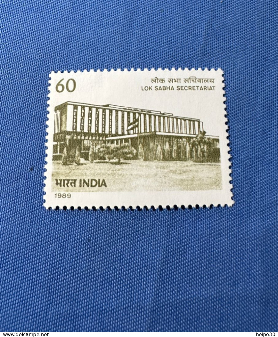 India 1989 Michel 1200 Parlamentssekretariat MNH - Ongebruikt