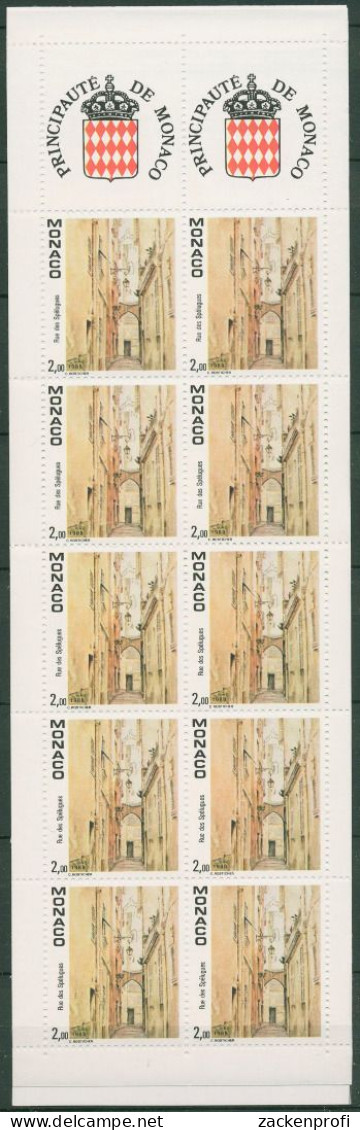 Monaco 1989 Gemälde Stadtansichten Markenheftchen MH 3 Postfrisch (C60932) - Carnets