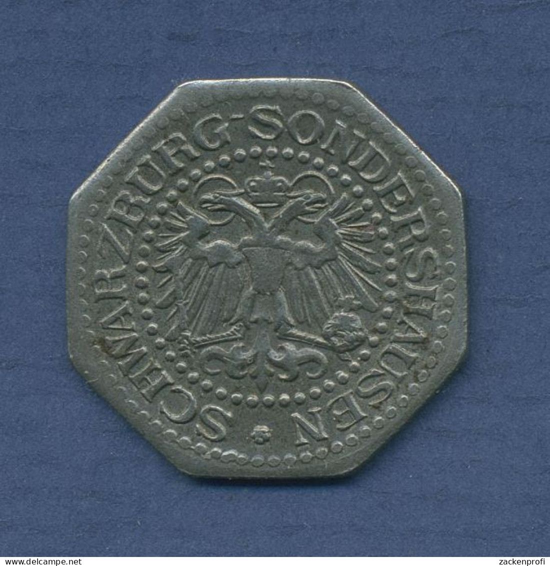 Schwarzburg-Sondershausen 10 Pfennig O. J. Wappen, J N7 Vz (m6201) - Sonstige & Ohne Zuordnung