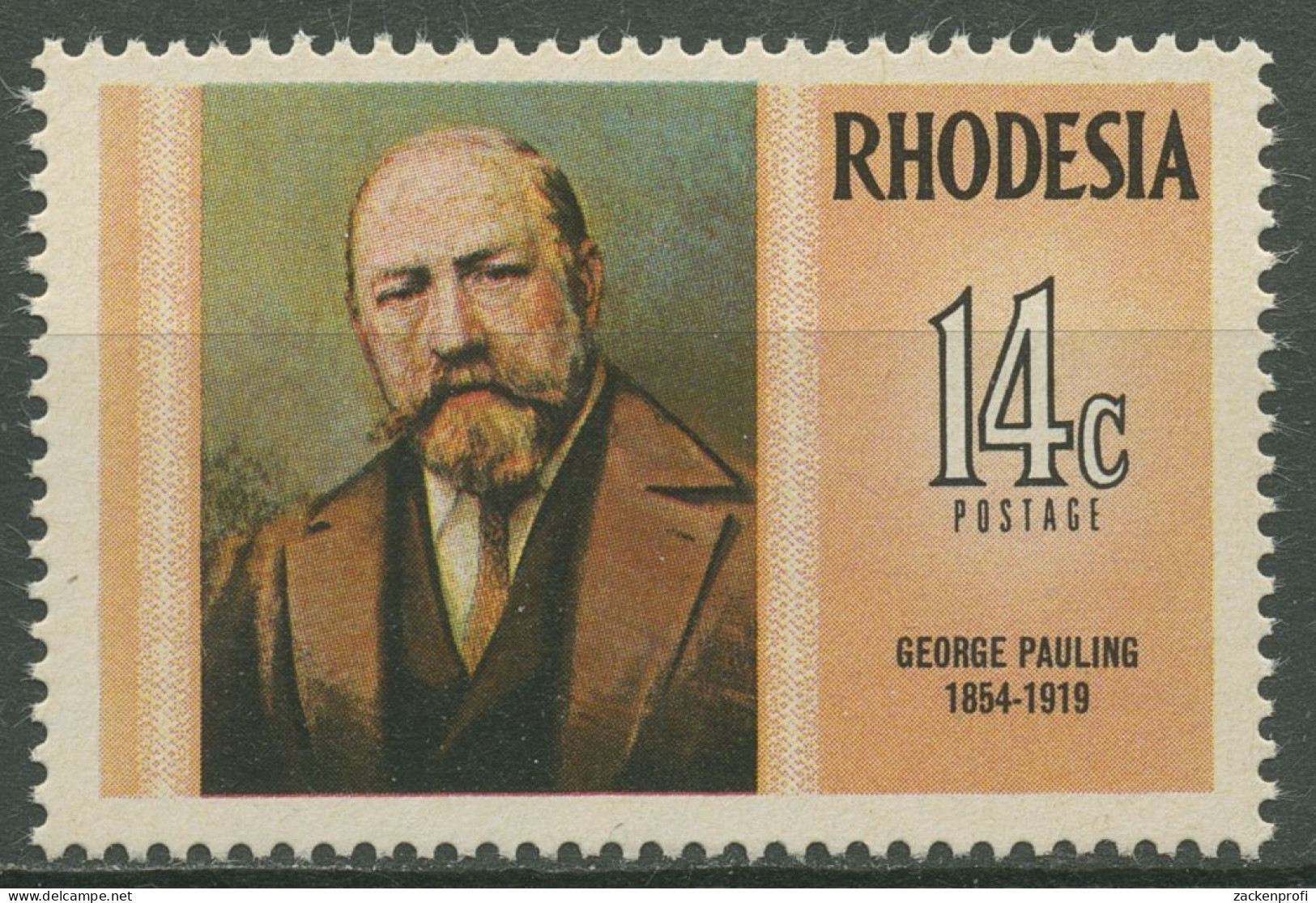 Rhodesien 1974 Ingenieur George Pauling 139 Postfrisch - Rhodesië (1964-1980)