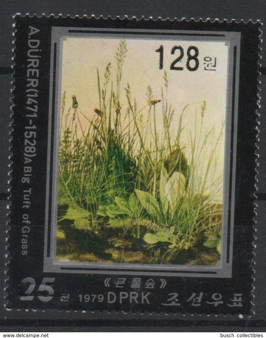 North Korea Corée Du Nord 2006 Mi. 5097 Surchargé OVERPRINT Albrecht Dürer Grass Herbe Painting Tableau Art Kunst MNH** - Sonstige & Ohne Zuordnung