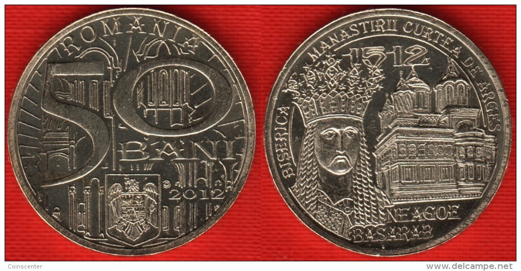 Romania 50 Bani 2012 "Neagoe Basarab" UNC - Romania