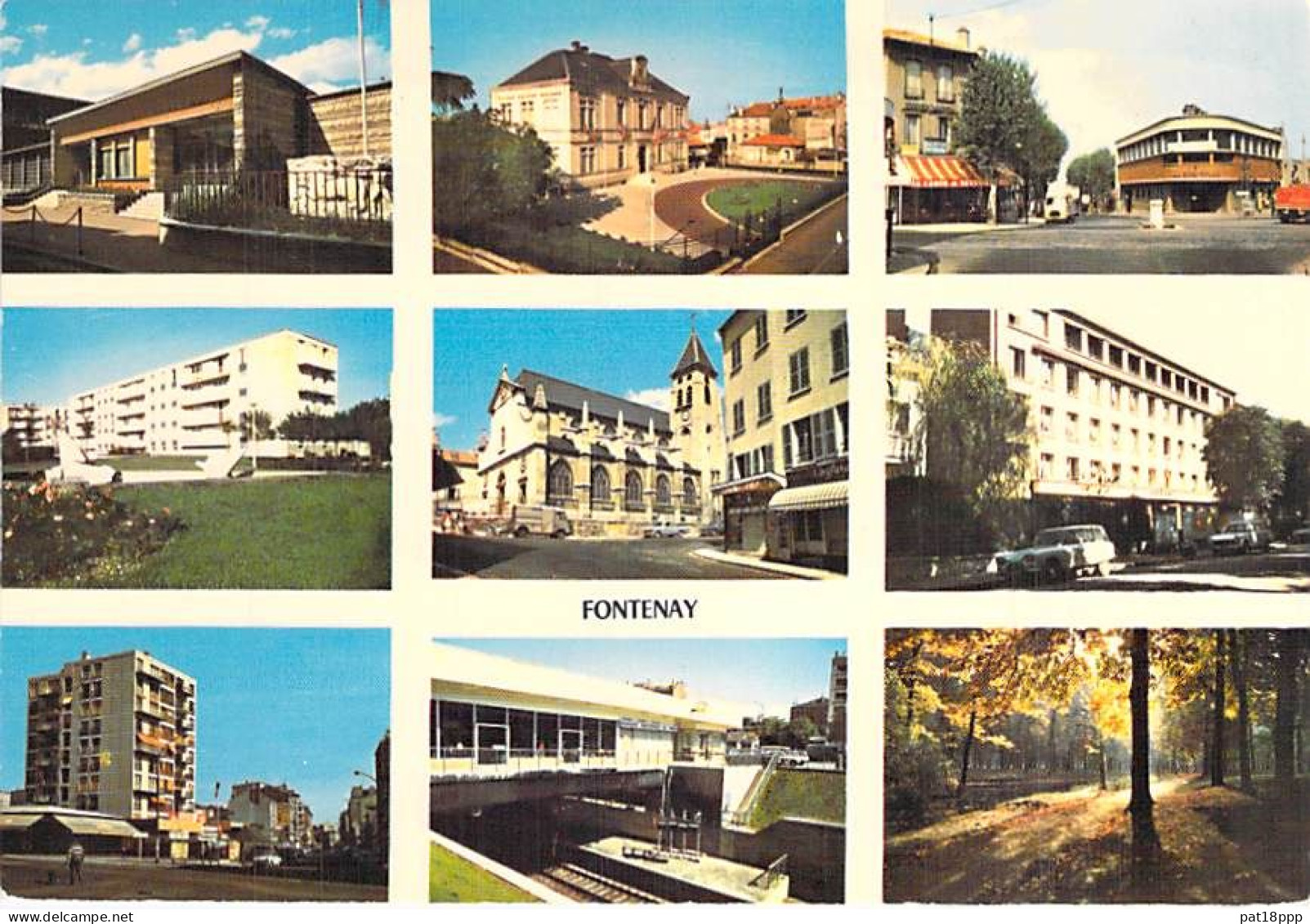 FRANCE Région PARISIENNE - Bon Lot De 50 CPSM-CPM Multivues Grand Format (1960-80) Prix De Départ : 0.06 € Par Carte !!! - 5 - 99 Cartes