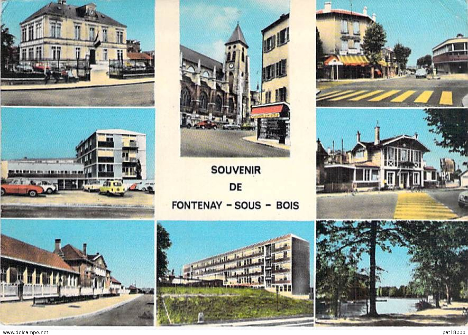 FRANCE Région PARISIENNE - Bon Lot De 50 CPSM-CPM Multivues Grand Format (1960-80) Prix De Départ : 0.06 € Par Carte !!! - 5 - 99 Cartoline