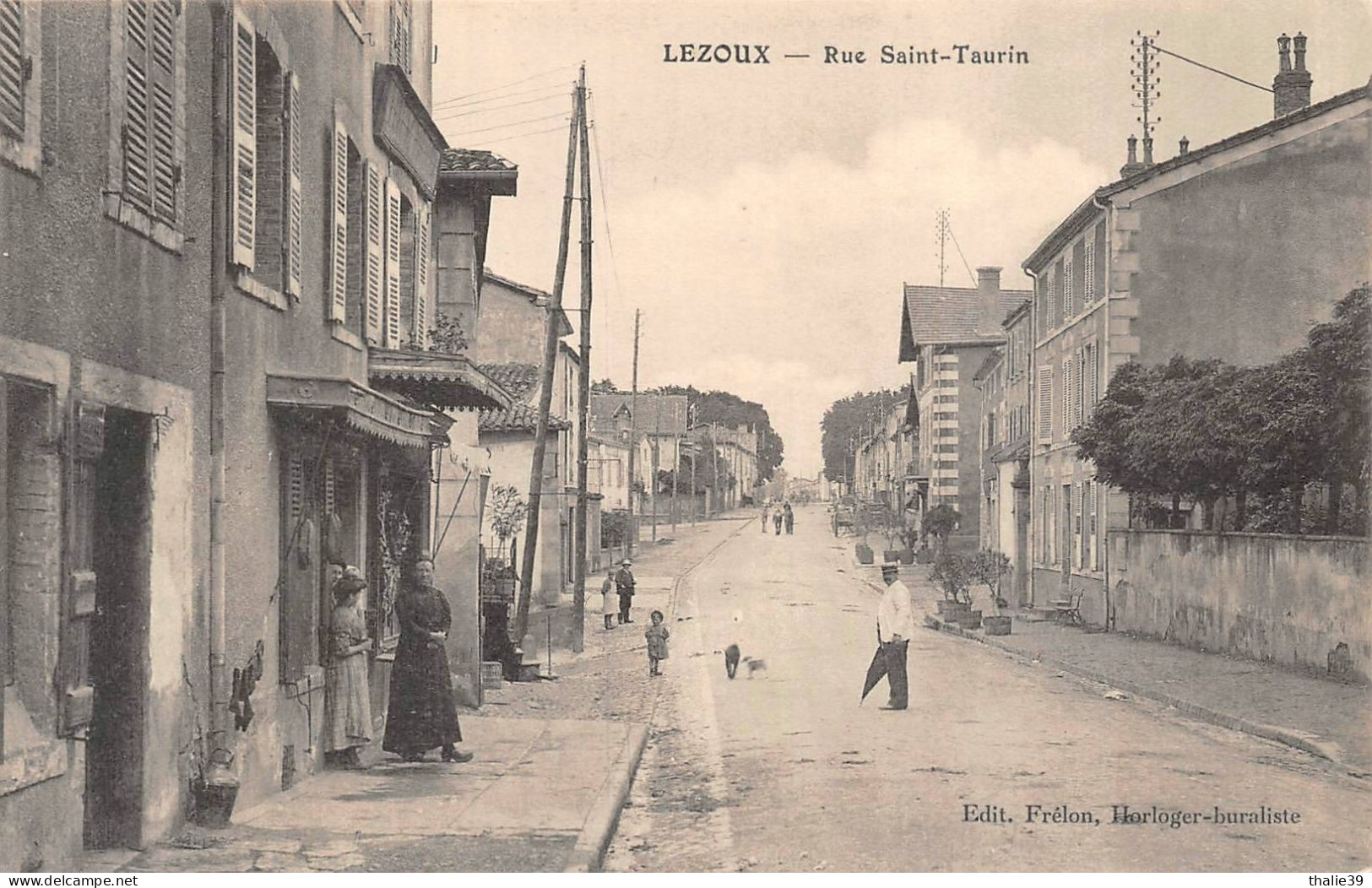 Lezoux Rue Saint Taurin Canton Vertaizon - Lezoux