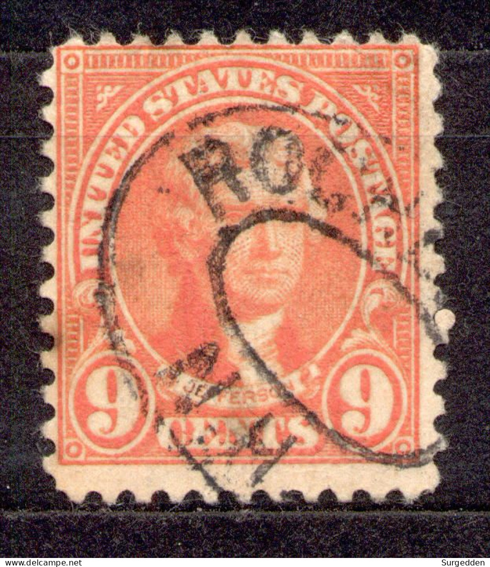 USA 1922, Michel-Nr. 271 W2 F O - Used Stamps