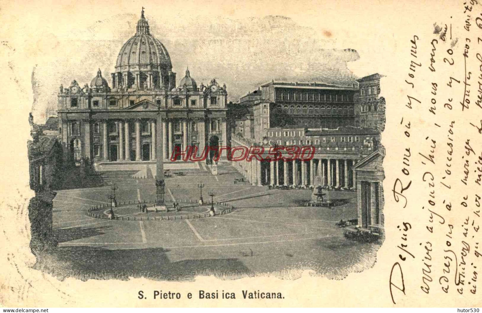 CPA VATICAN - S. PIETRO E BASI ICA VATICANA - Vatikanstadt