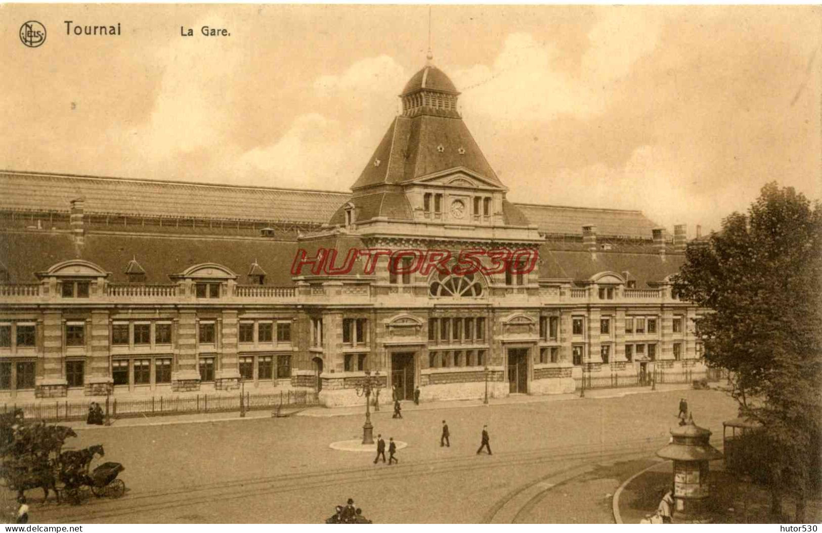 CPA TOURNAI - LA GARE - Tournai