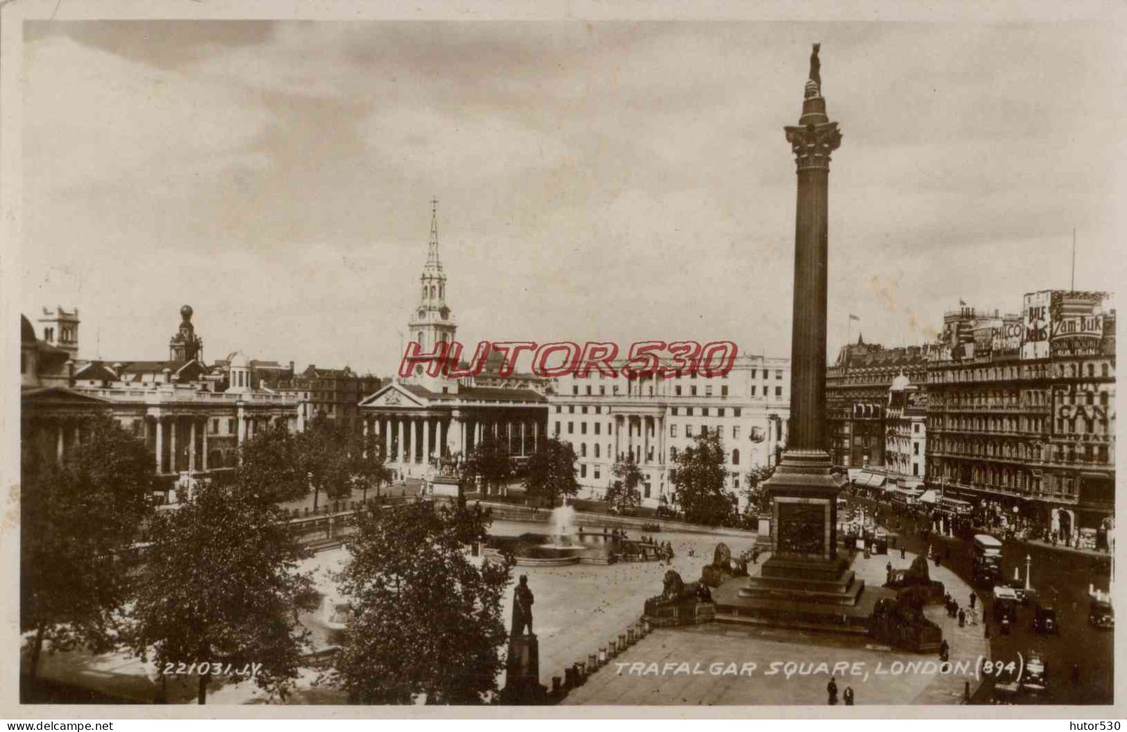 CPSM LONDON - TRAFALGAR SQUARE - Trafalgar Square
