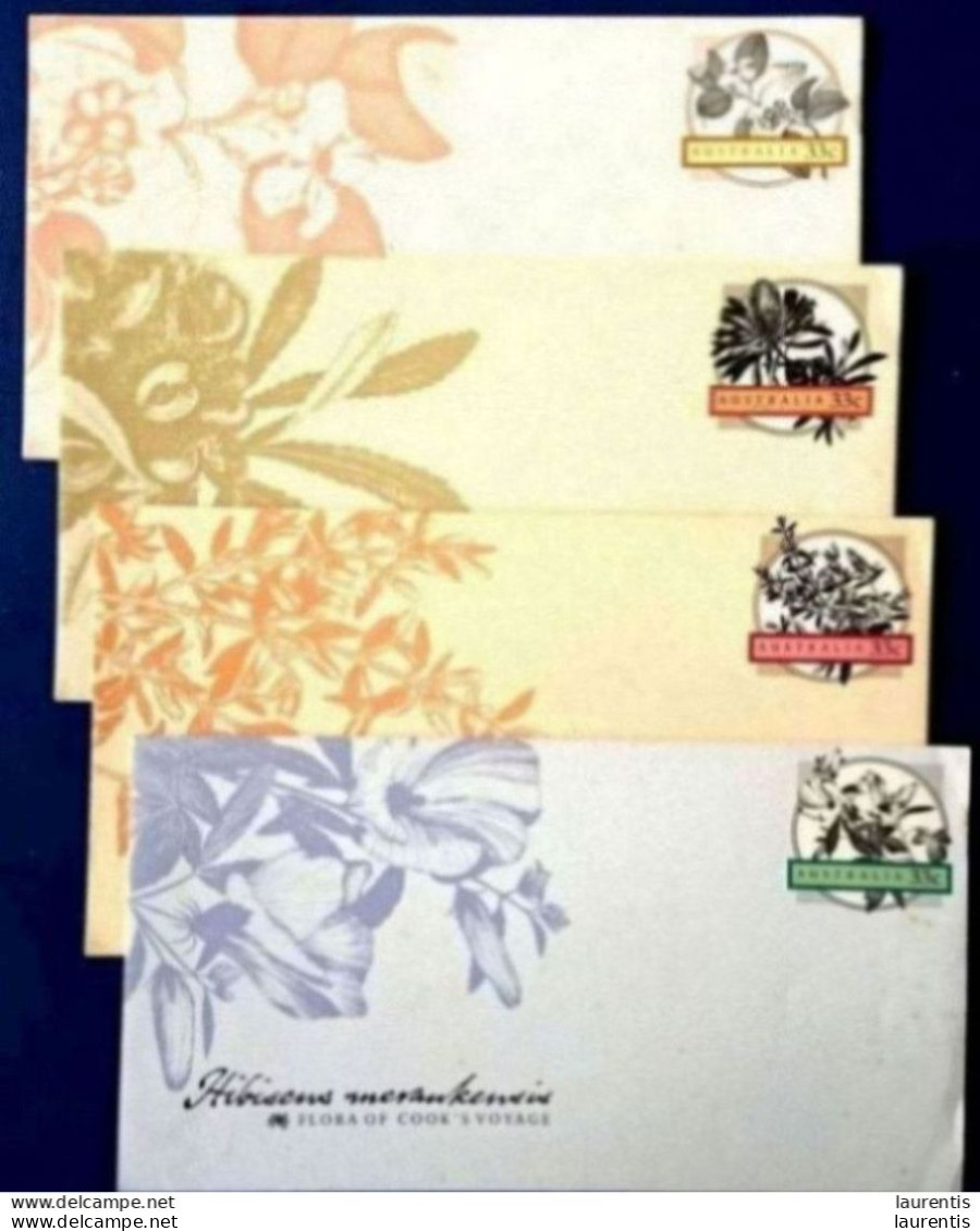 15547   Flowers - Fleurs - Australia - Postal Sta. - Unused - 2,45 € - Enteros Postales