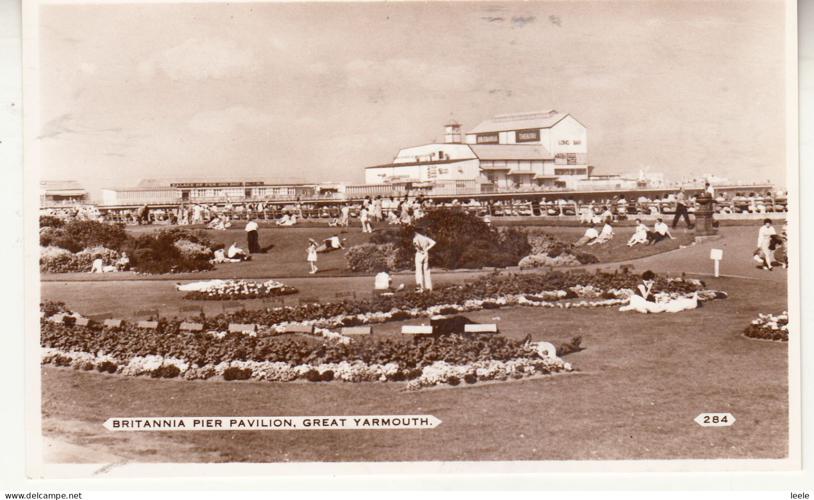 BZ124. Vintage Postcards. Britannia Pier Pavilion. Great Yarmouth. - Great Yarmouth