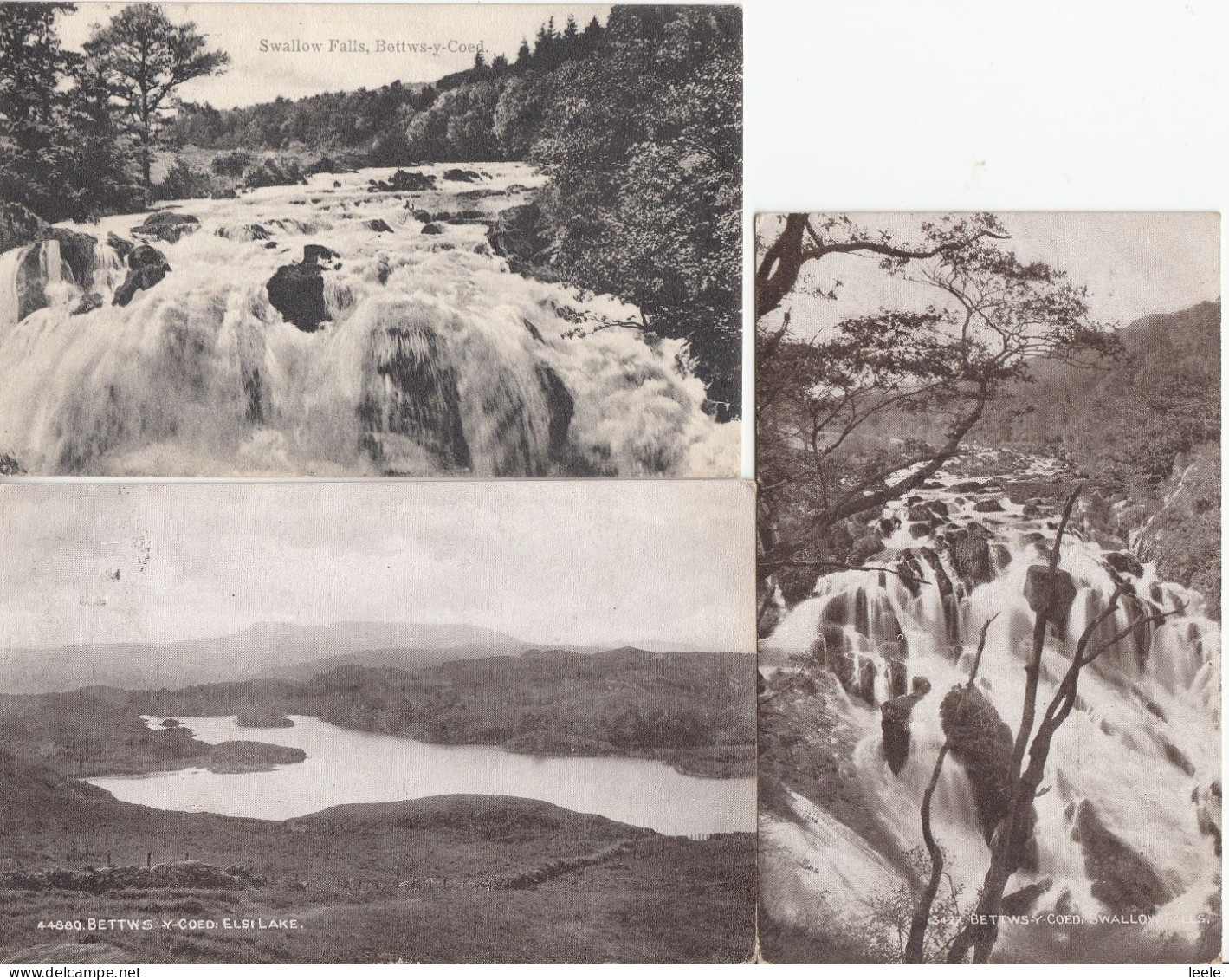 BZ128. Vintage Postcards Of Bettws-y-Coed X 3. Caernarvonshire. Wales. - Caernarvonshire
