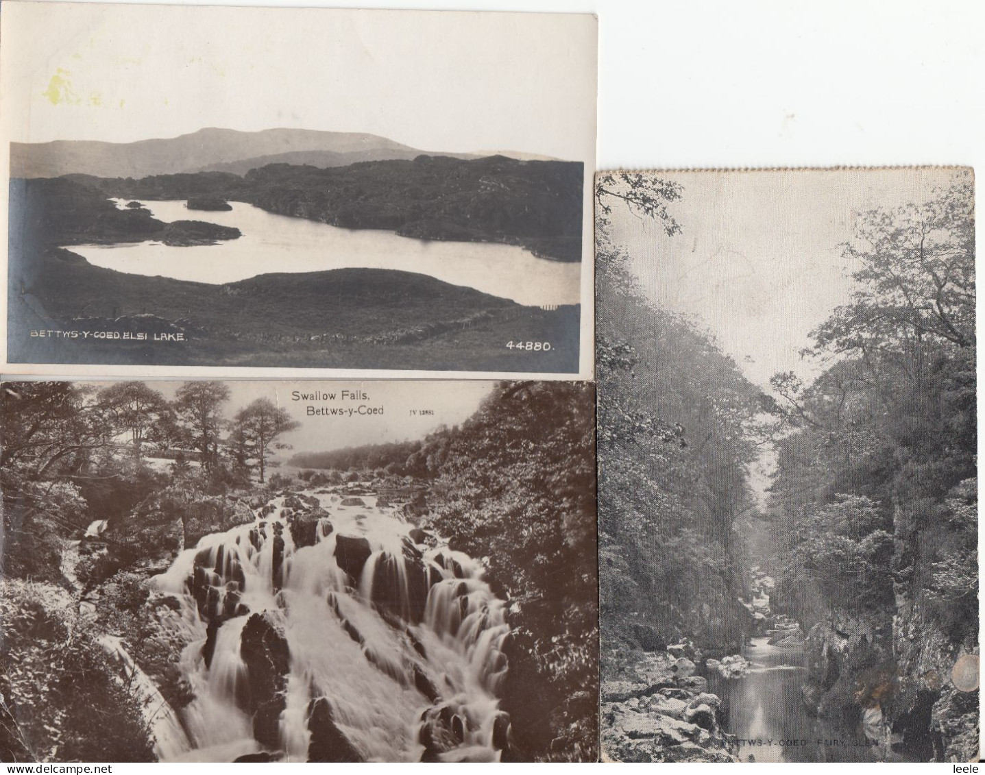 BZ127.  Vintage Postcards Of Bettws-y-Coed X 3. Caernarvonshire. Wales. - Caernarvonshire