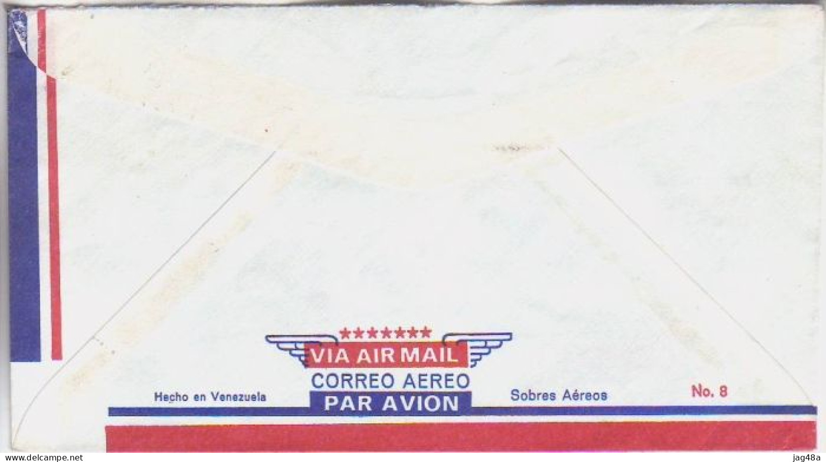 VENEZUELA.1975/Caracas, Corner-cards Registered-envelope/mixed-franking. - Venezuela
