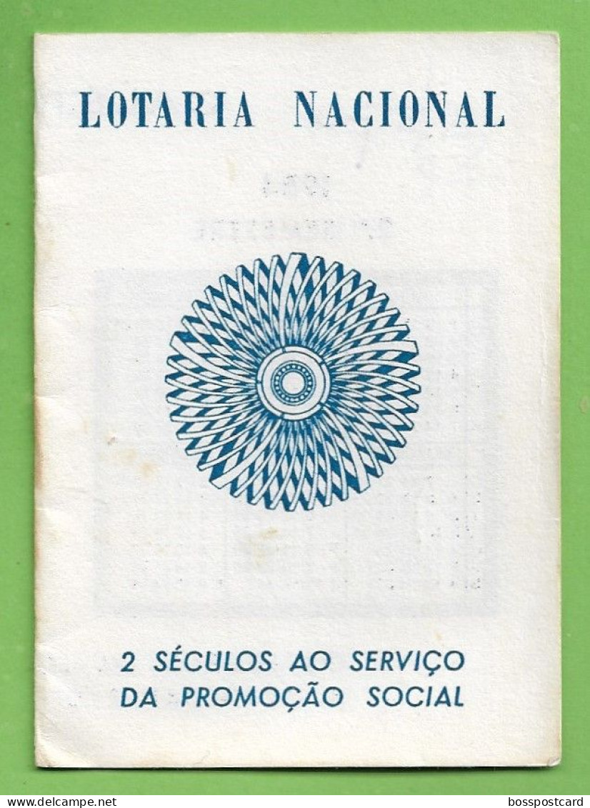 Lisboa - Calendário De 1985 Da Lotaria Nacional - Portugal - Small : 1981-90