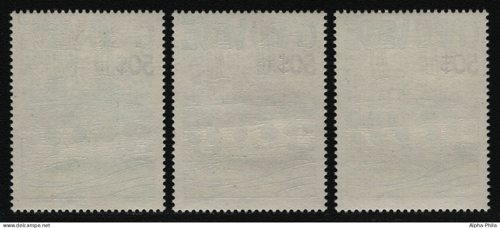 Kap Verde 1985 - Mi-Nr. 497-499 ** - MNH - Aus Block - Hundertwasser (I) - Cap Vert