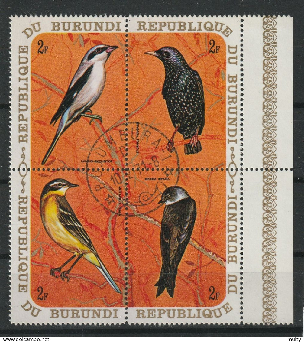 Burundi Y/T 395 / 398 (0) - Usados
