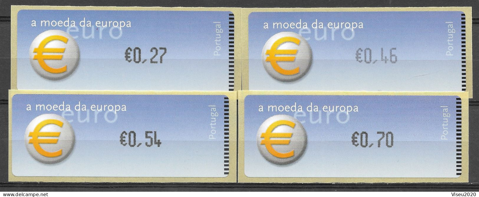 Portugal - 2002 - Etiquetas 2002 Símbolo Do Euro - MNH - Neufs