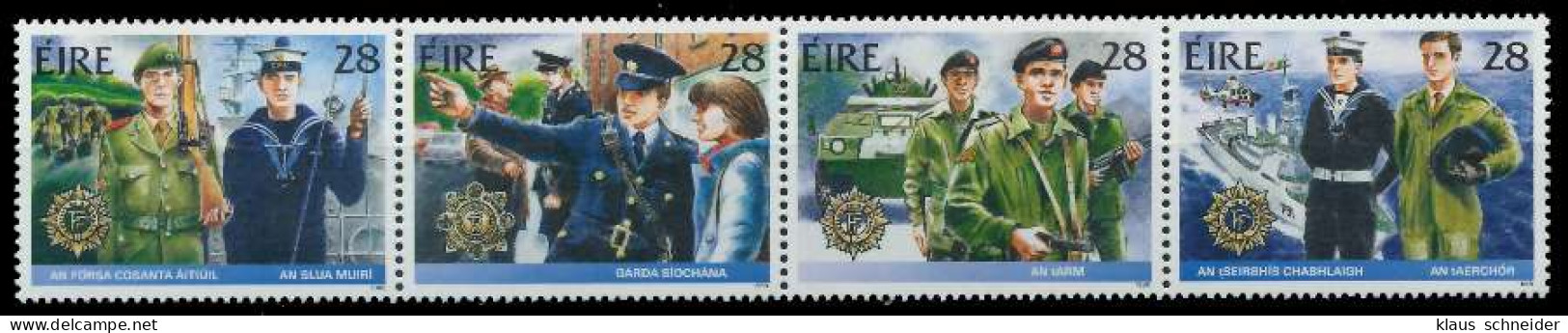 IRLAND 1988 Nr 658-661 Postfrisch 4ER STR S0197CA - Unused Stamps