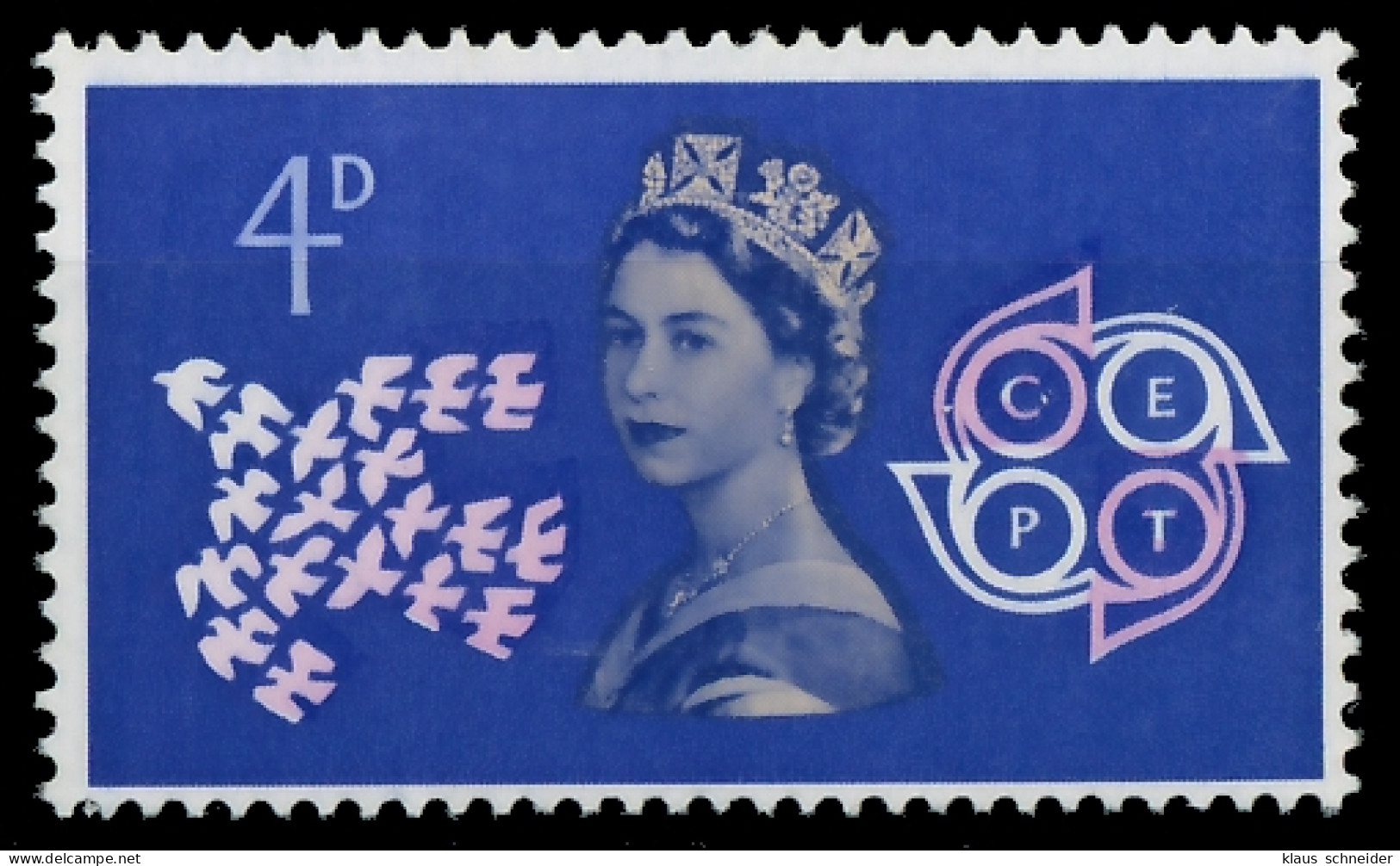 GROSSBRITANNIEN 1961 Nr 347 Postfrisch SA1D90A - Unused Stamps