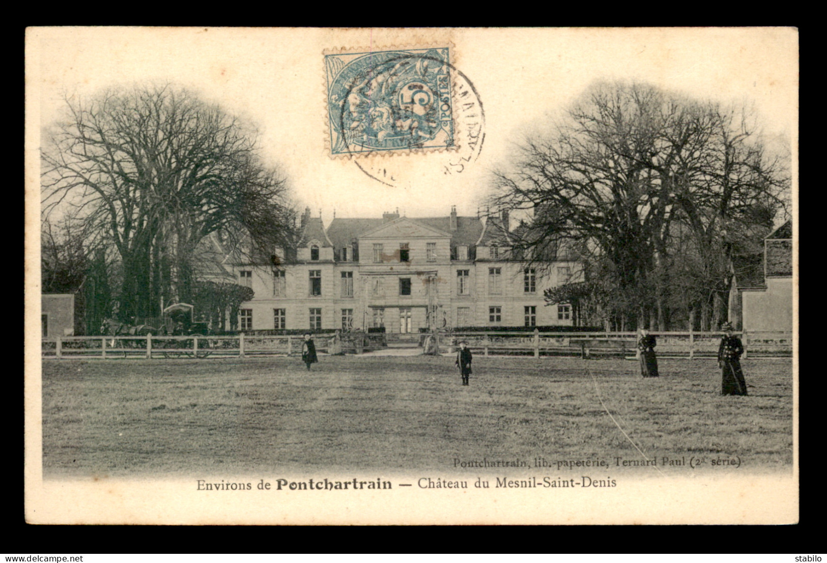 78 - LE MESNIL-ST-DENIS - LE CHATEAU - Le Mesnil Saint Denis