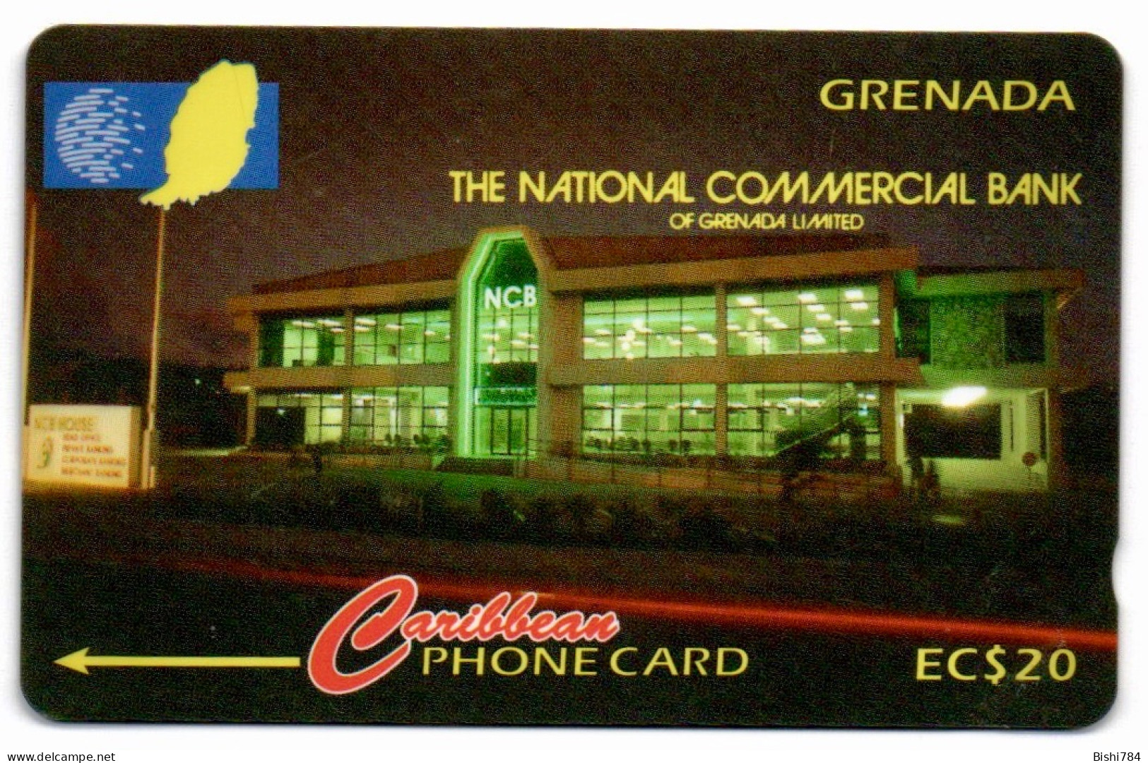 Grenada - National Commercial Bank $20 - 66CGRF - Grenada