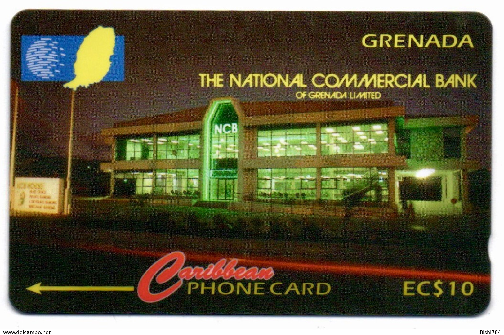 Grenada - National Commercial Bank $10 - 66CGRD - Grenada