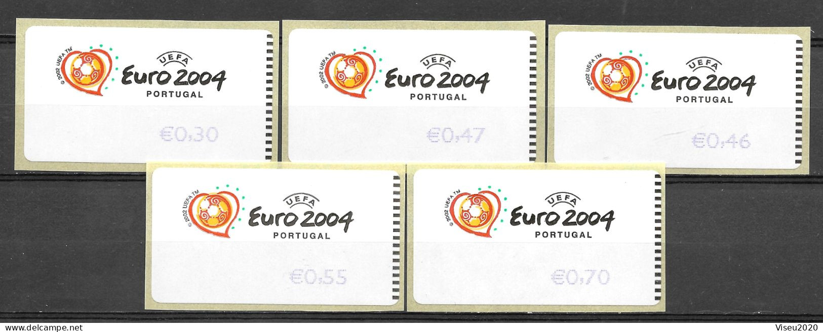 Portugal - 2003 - Etiquetas 2003 Símbolo Do Euro - MNH - Neufs