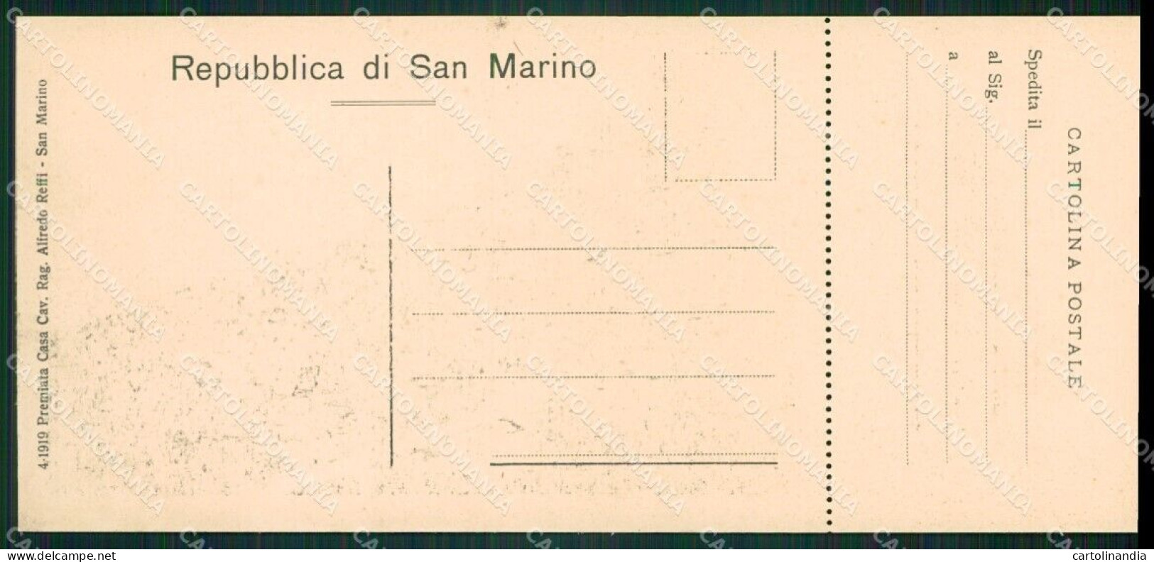 San Marino Mini Cartolina E Cartolina MQ5728 - San Marino