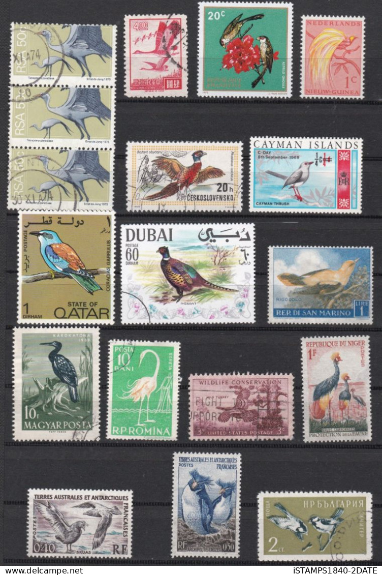 00851/ Thematics/Topical Birds  Mint/ Used Collection With Sets 120+ Items - Collections, Lots & Series