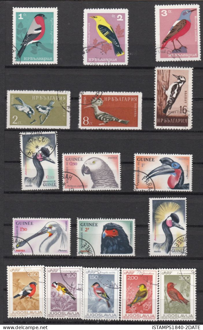 00851/ Thematics/Topical Birds  Mint/ Used Collection With Sets 120+ Items - Konvolute & Serien