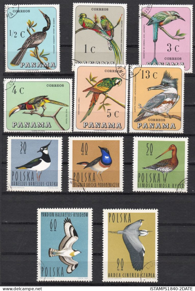 00851/ Thematics/Topical Birds  Mint/ Used Collection With Sets 120+ Items