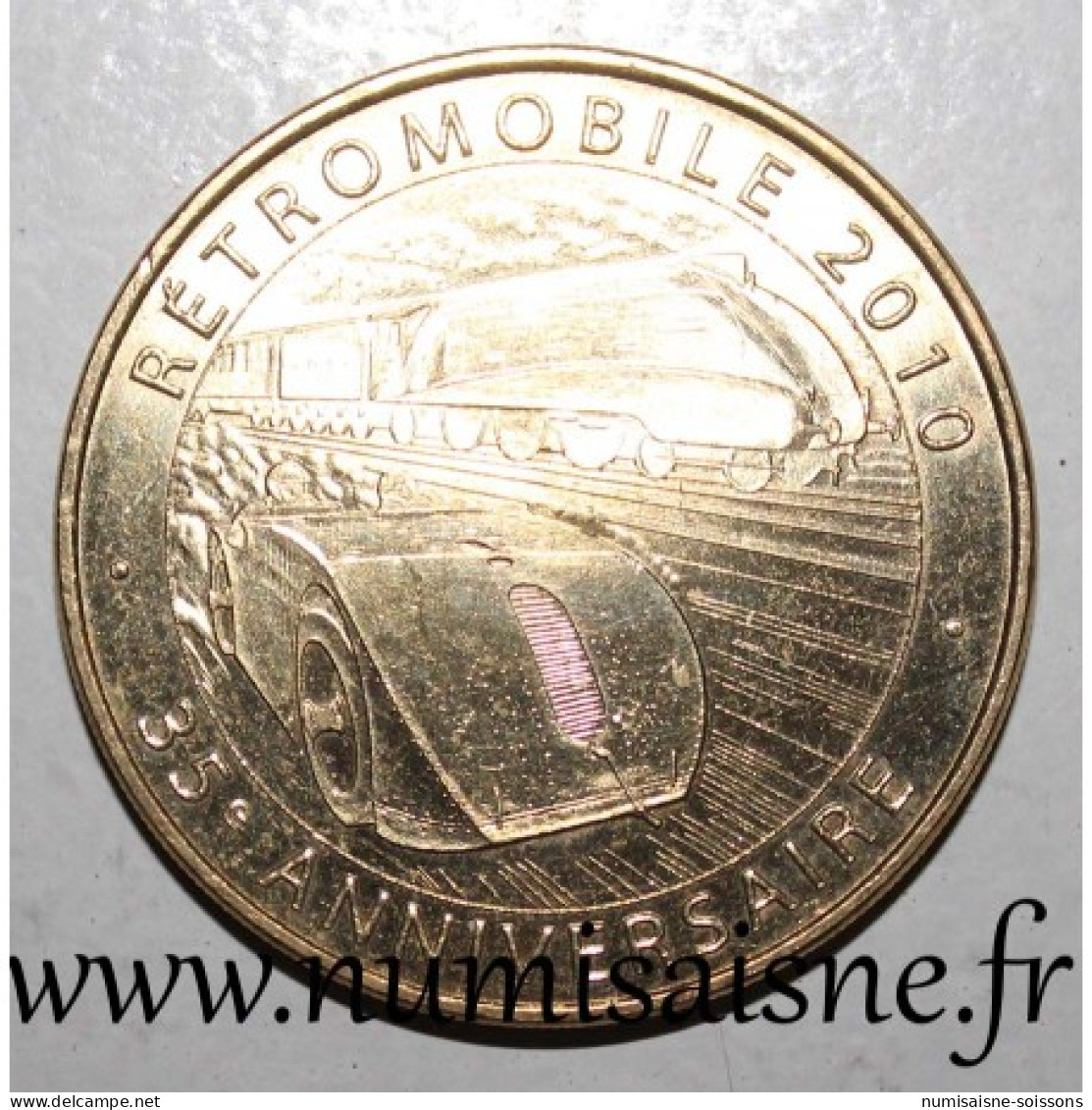 75 - PARIS - SALON RETRO MOBILE - Monnaie De Paris - 2010 - 2010