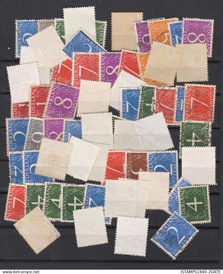 00859/ Netherlands 1946+ Numeral Issues Mint/ Used Collection 70+ Items - Collections