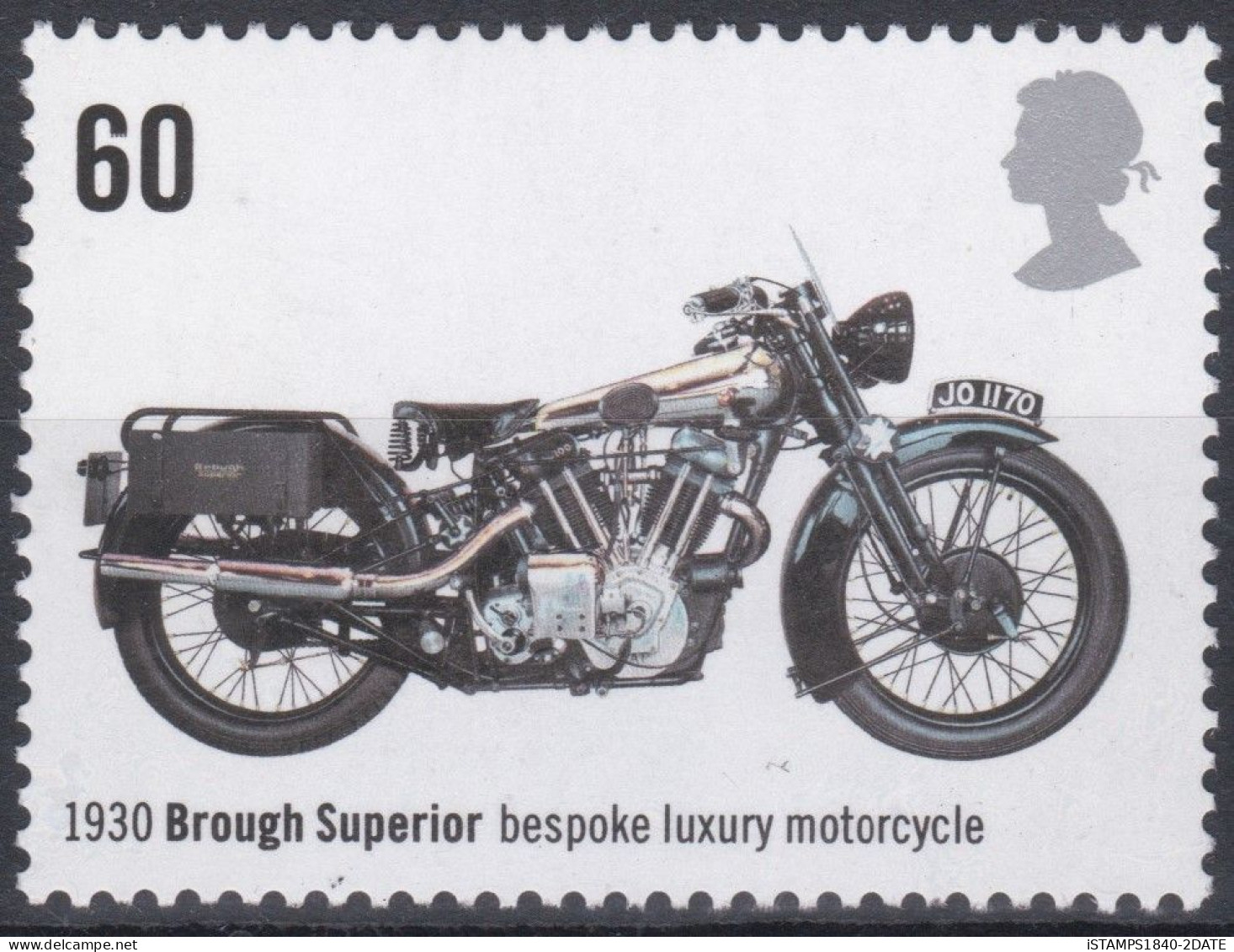 00864/Great Britain 2005 Sg2552 60p Multicoloured MNH Brough Superior, Bespoke Luxury Motorcycle (1930) - Motorräder