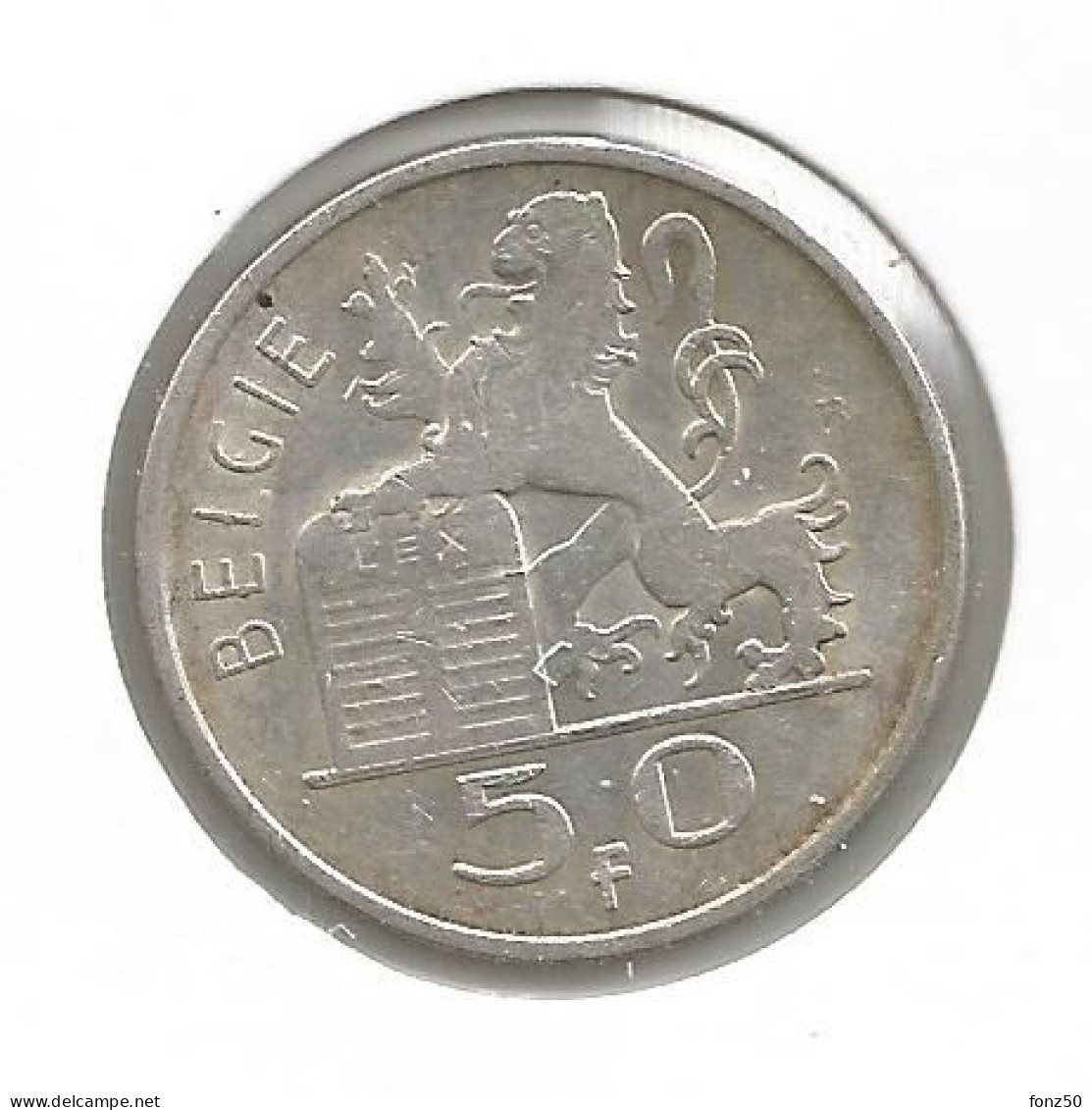 PRINS KAREL * 50 Frank 1950 Vlaams * Nr 12709 - 50 Francs