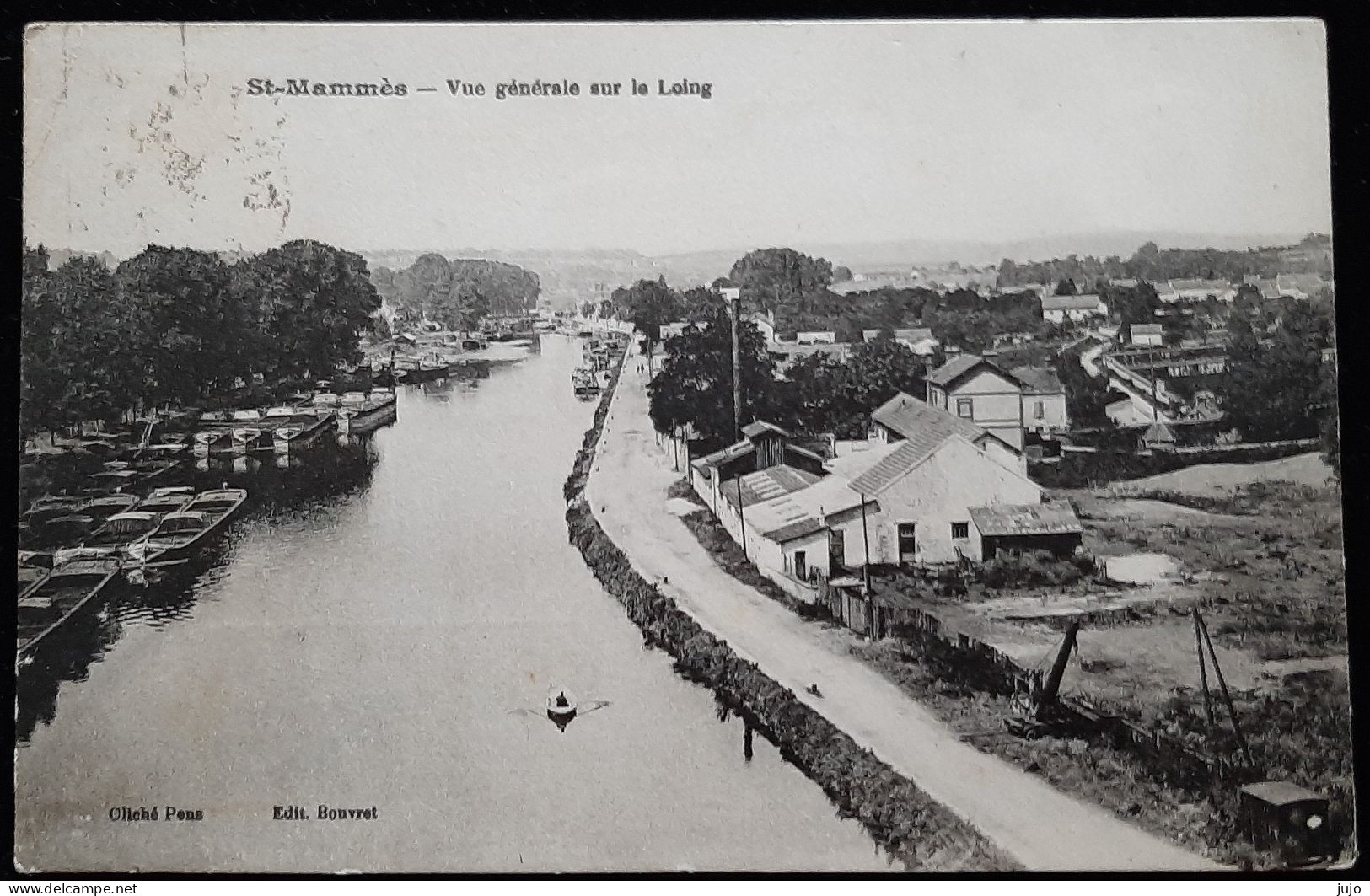 77 - St Mammès - Vue Générale Sur Le Loing - Saint Mammes