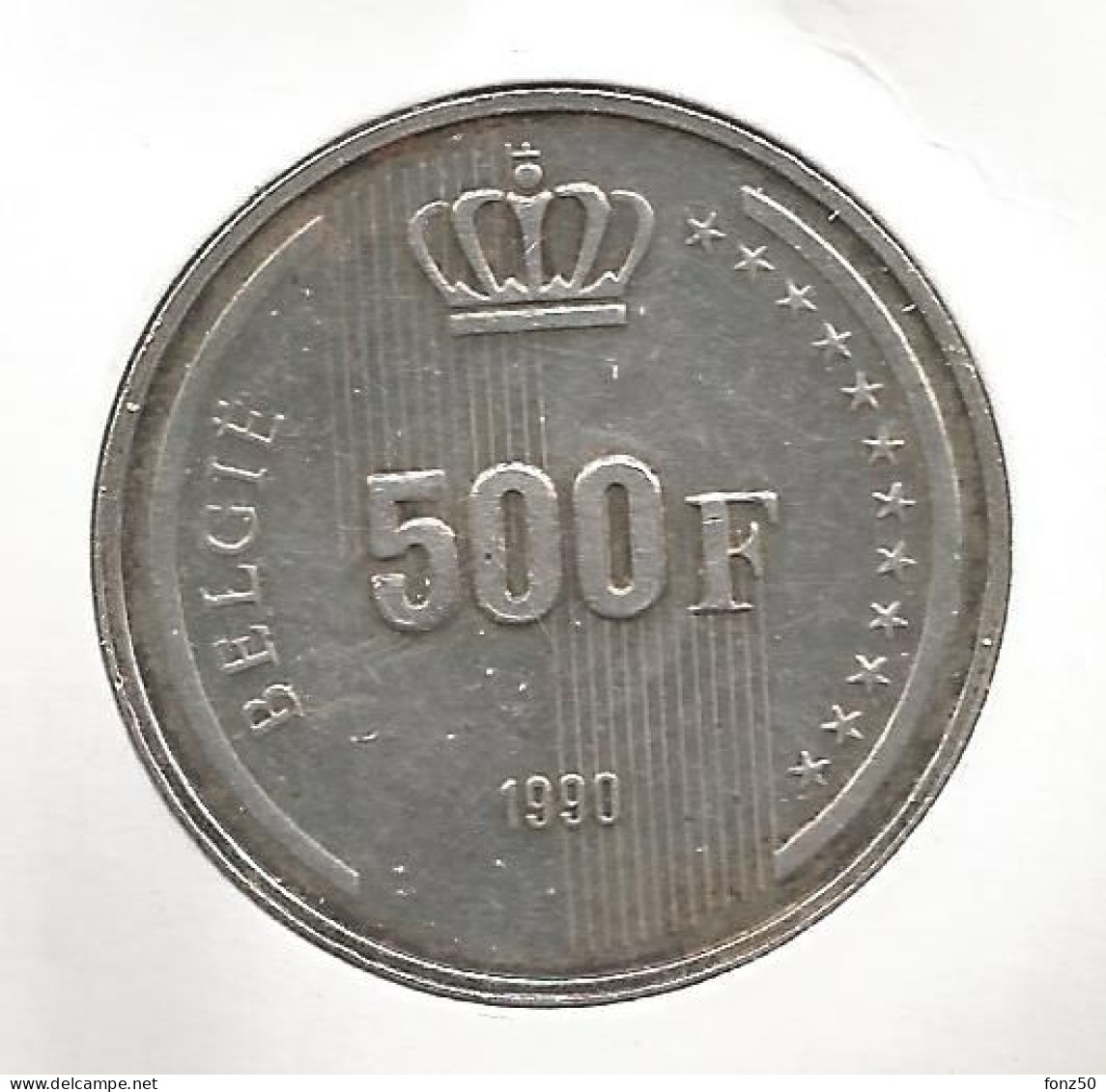 BOUDEWIJN * 500 Frank 1990 Vlaams * Z.Fraai / Prachtig * Nr 12719 - 500 Frank