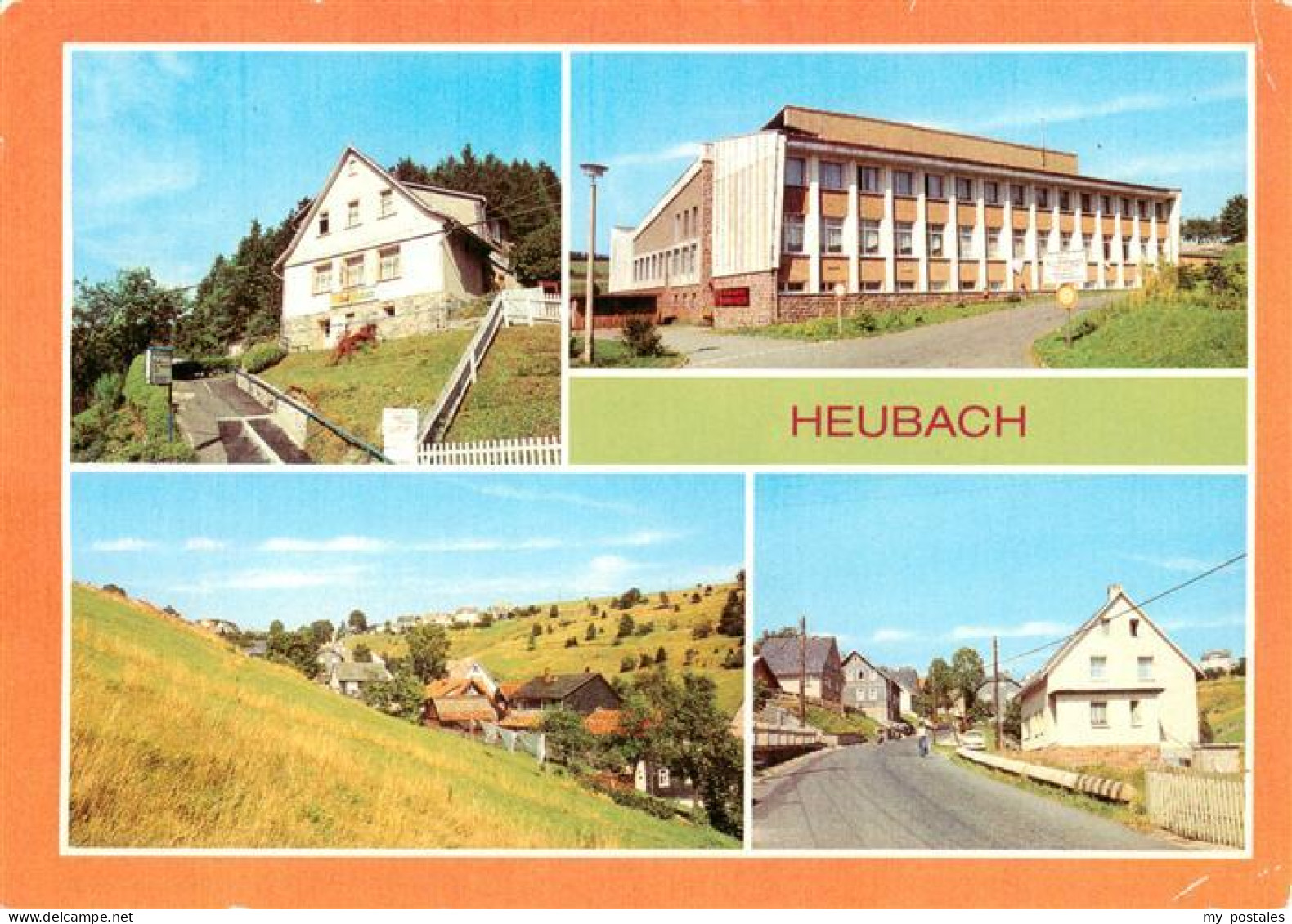 73961608 Heubach_Hildburghausen_Thueringen Cafe Heubach FDGB Erholungsheim Herma - Hildburghausen
