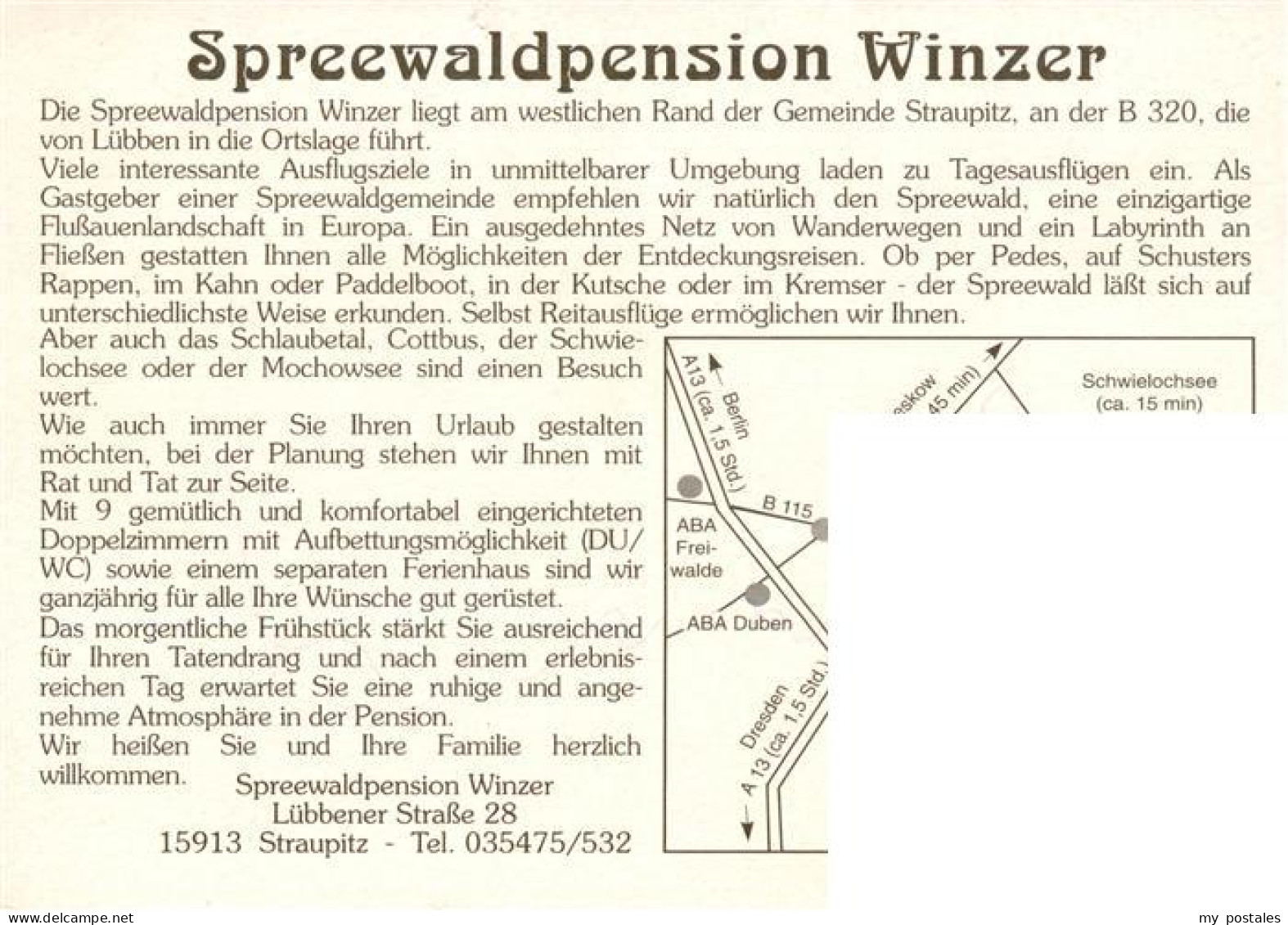 73880515 Straupitz Spreewaldpension Winzer Straupitz - Straupitz