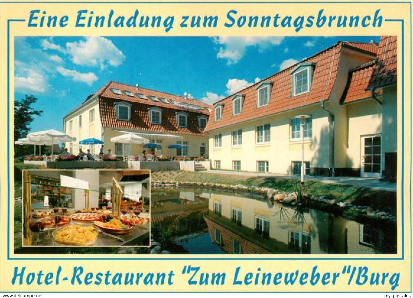 73880510 Burg Kauper Hotel Restaurant Zum Leineweber Gastraum Burg Kauper - Burg (Spreewald)