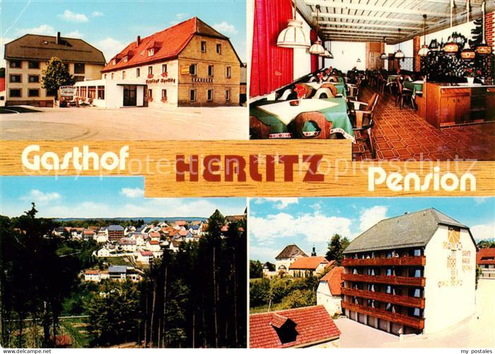 73846160 Pegnitz Gasthof Herlitz Pension Gastraum Panorama Pegnitz - Pegnitz