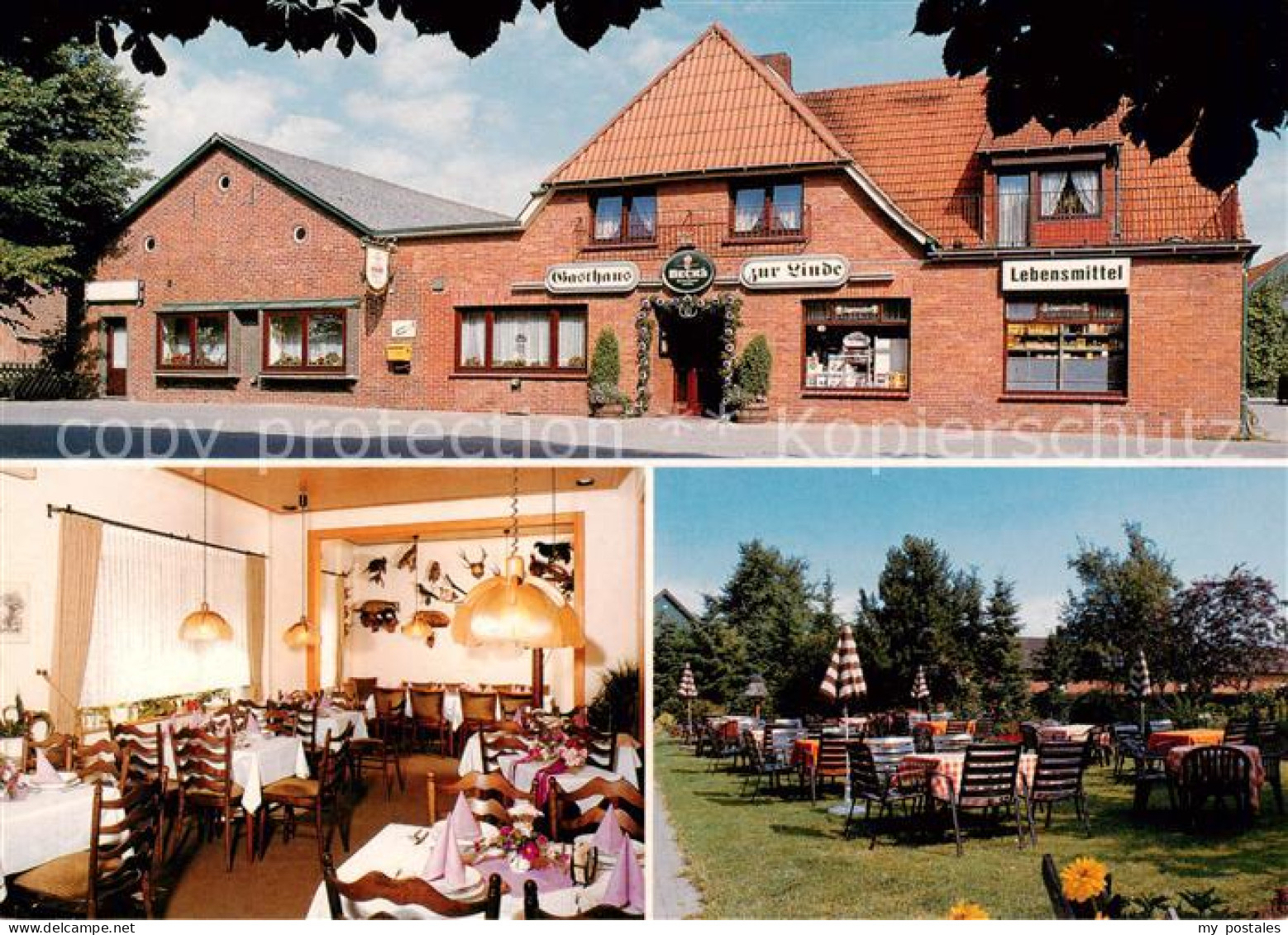 73846002 Grueppenbuehren Gasthaus Zur Linde Gaststube Panorama Grueppenbuehren - Ganderkesee