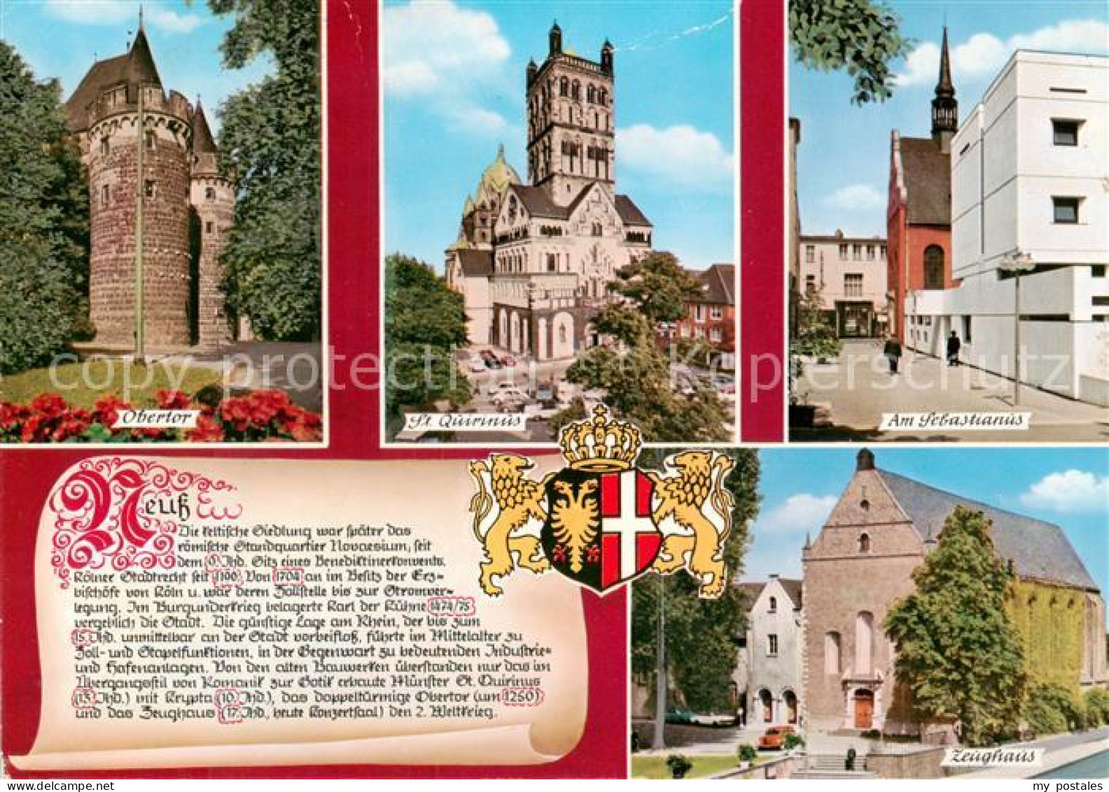 73813022 Neuss Obertor St. Quirinus Kirche Sebastianus Zeughaus Historie Neuss - Neuss