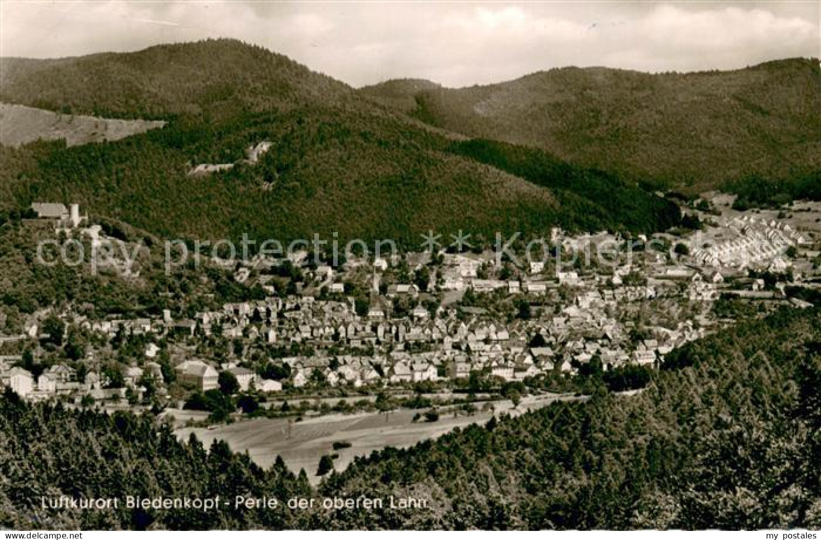 73692368 Biedenkopf Lahn Panorama  - Biedenkopf