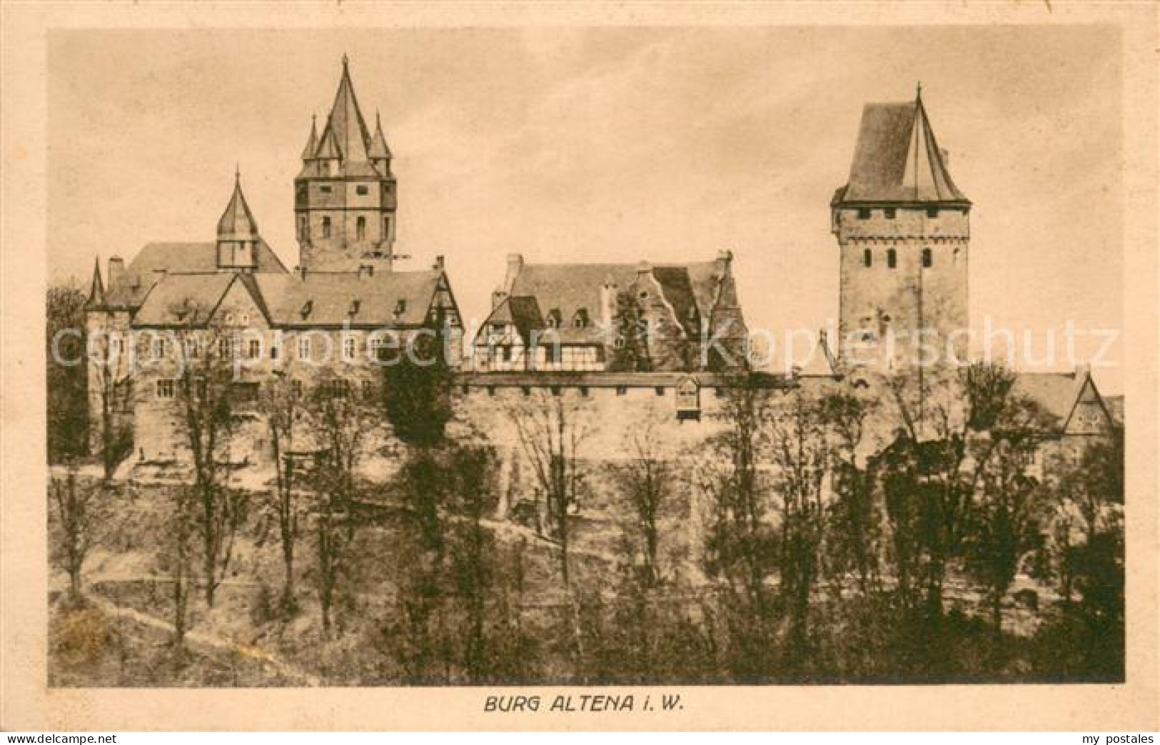 73692307 Altena Lenne Burg Altena Altena Lenne - Altena