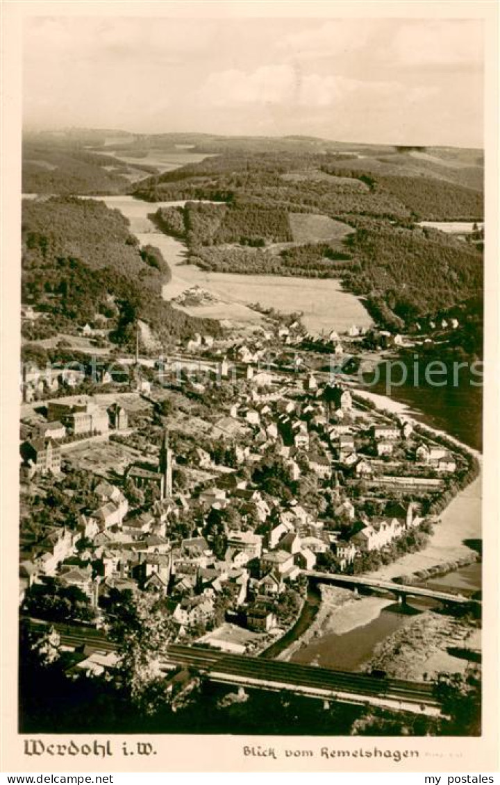 73692251 Werdohl Blick Vom Remelshagen Werdohl - Werdohl